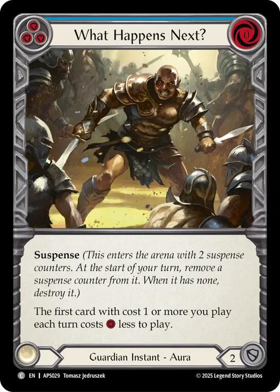 What Happens Next? (APS028) [Armory Deck: Pleiades]