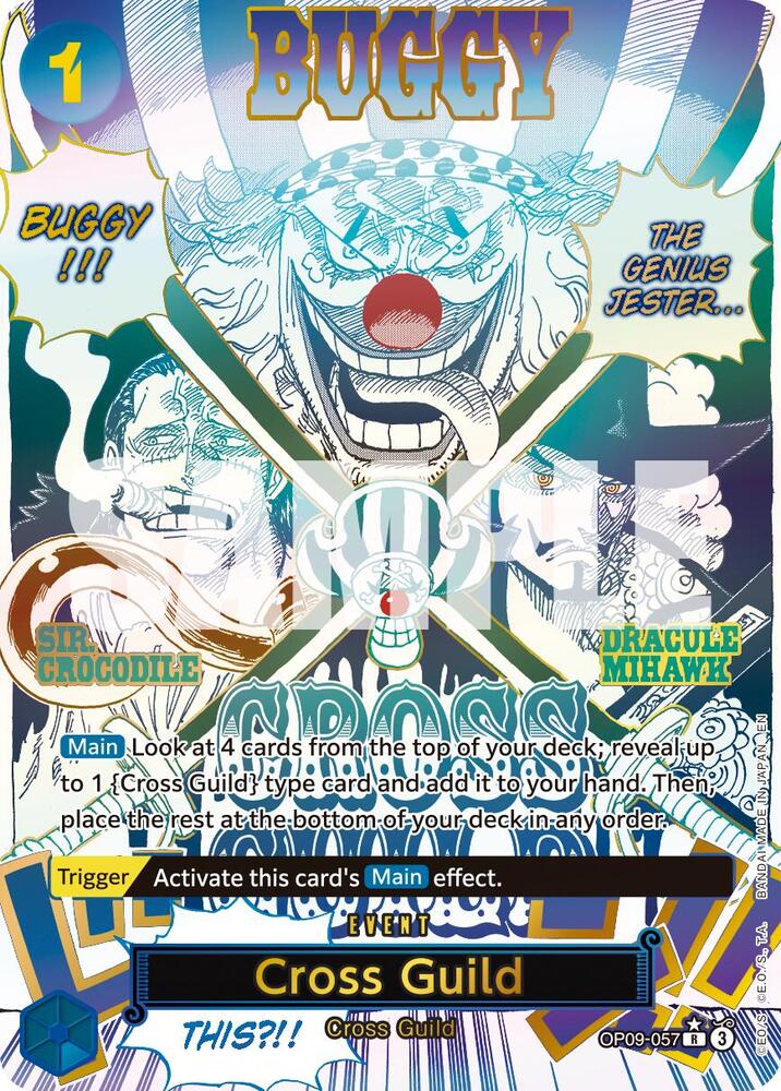 Cross Guild (Alternate Art) (OP09-057) [Premium Booster -The Best- Vol. 2]