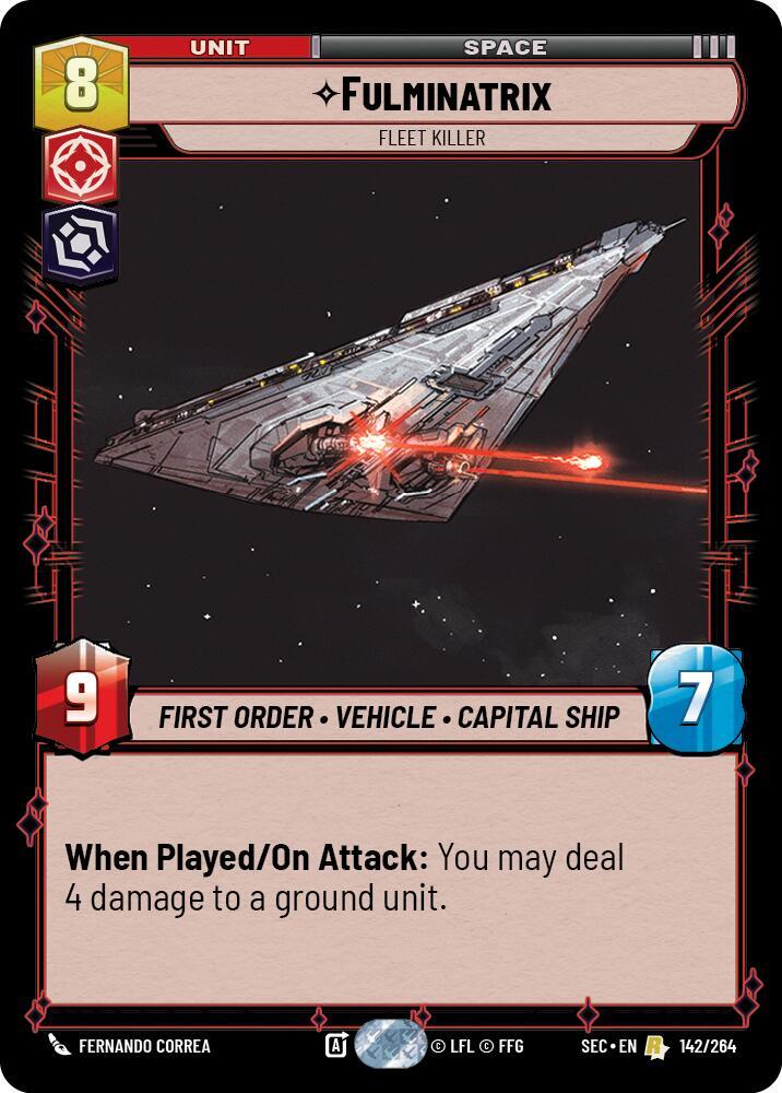 Fulminatrix - Fleet Killer (142/264) [Secrets of Power]