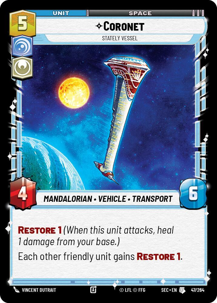 Coronet - Stately Vessel (47/264) [Secrets of Power]