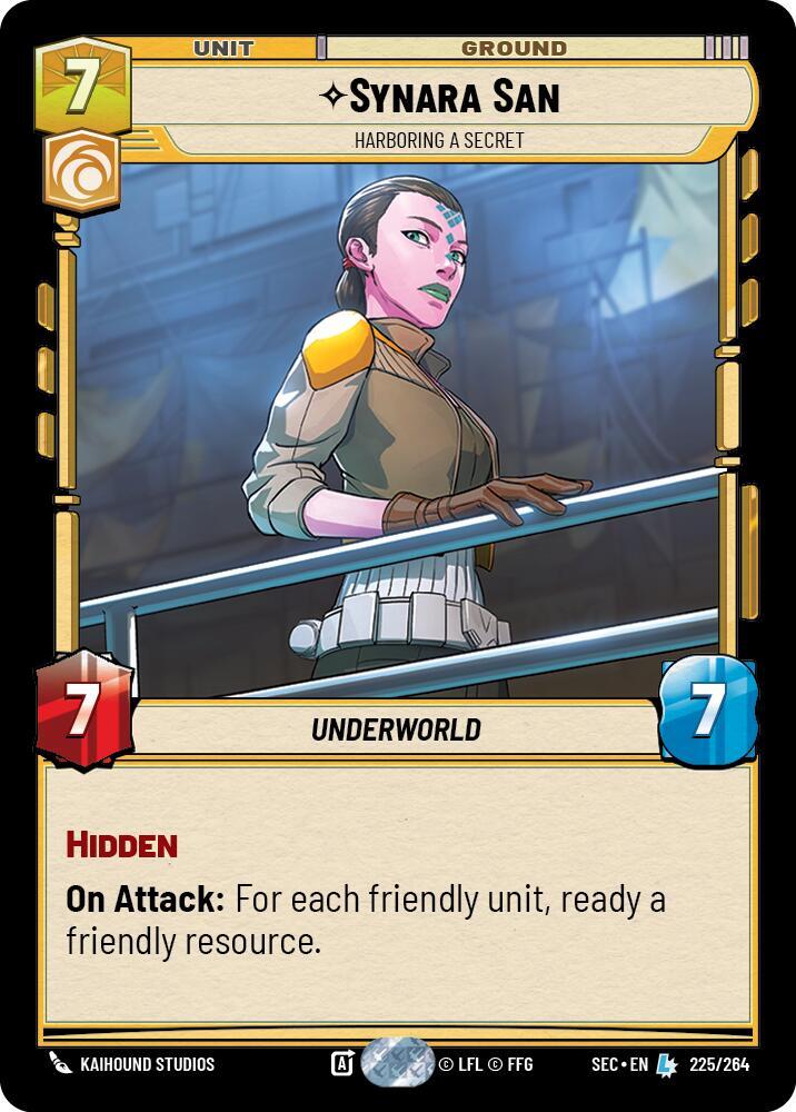 Synara San - Harboring a Secret (225/264) [Secrets of Power]