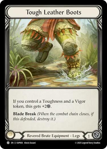 Tough Leather Boots (SUP003) [Super Slam]