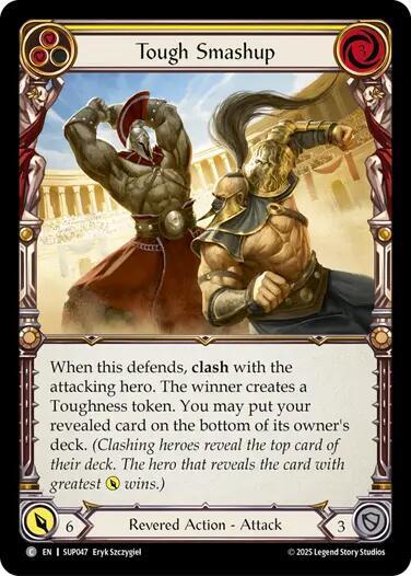 Tough Smashup (Yellow) (SUP047) [Super Slam]