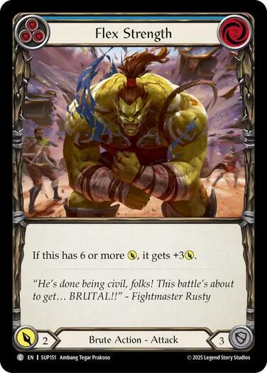 Flex Strength (Blue) (SUP151) [Super Slam]