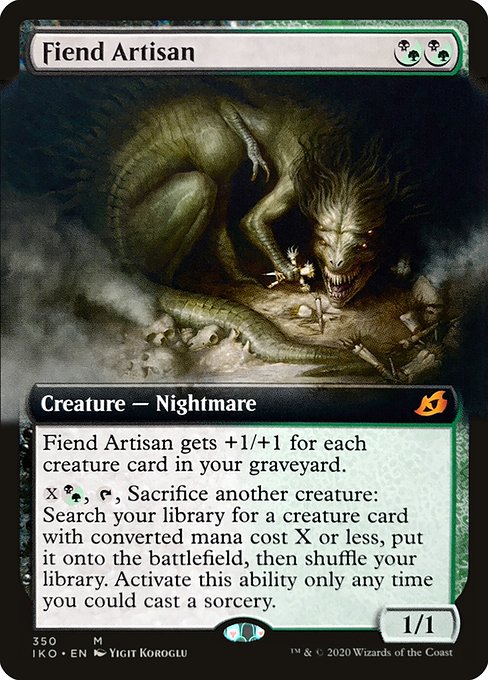 Fiend Artisan (350) [Ikoria: Lair of Behemoths] [Extended Art]