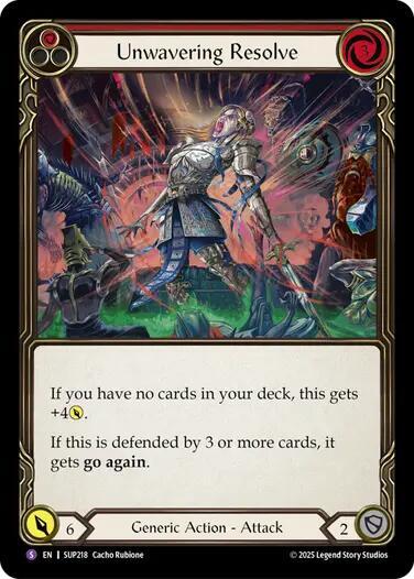 Unwavering Resolve (SUP218) [Super Slam]