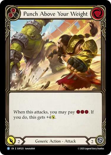 Punch Above Your Weight (Yellow) (SUP225) [Super Slam]
