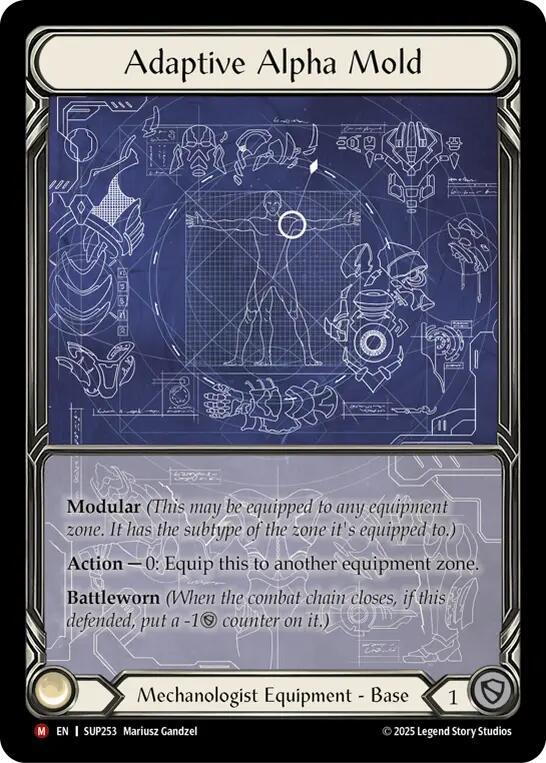 Adaptive Alpha Mold (Extended Art) (SUP253) [Super Slam]