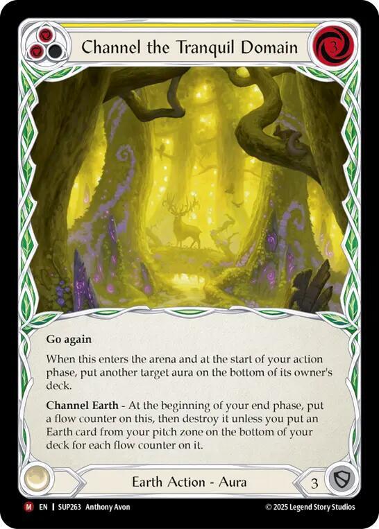 Channel the Tranquil Domain (Extended Art) (SUP263) [Super Slam]