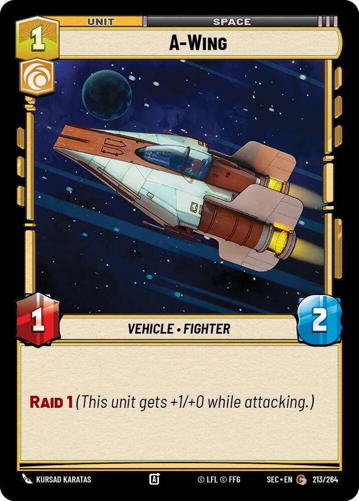 A-Wing (213/264) [Secrets of Power]