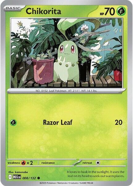 Chikorita (008/132) [ME01: Mega Evolution]