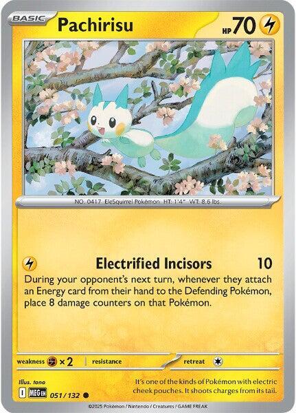 Pachirisu (051/132) [ME01: Mega Evolution]