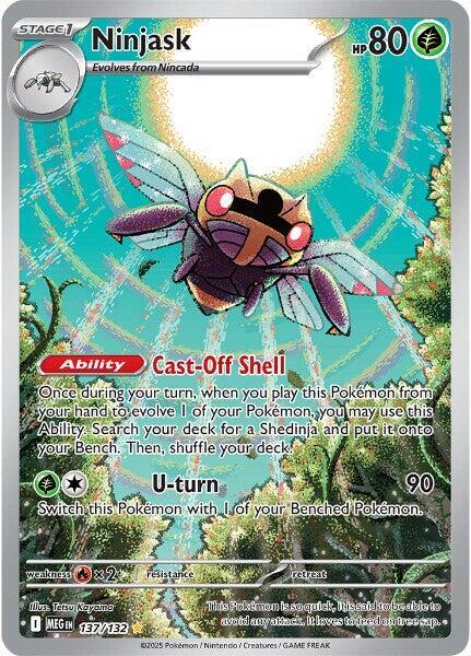 Ninjask - 137/132 [ME01: Mega Evolution]