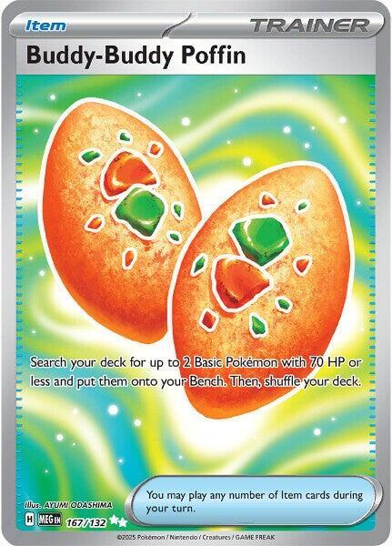 Buddy-Buddy Poffin (167/132) [ME01: Mega Evolution]