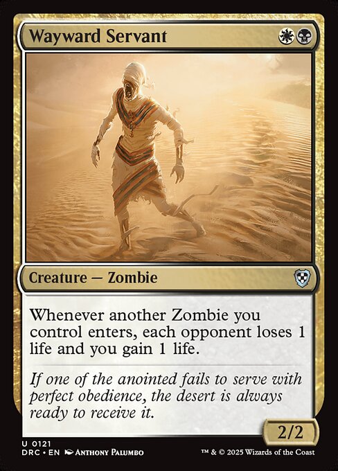 Wayward Servant (121) [Aetherdrift Commander]