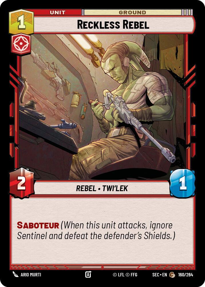 Reckless Rebel (160/264) [Secrets of Power]
