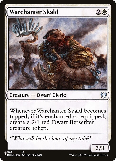 Warchanter Skald (KHM-381) [The List]