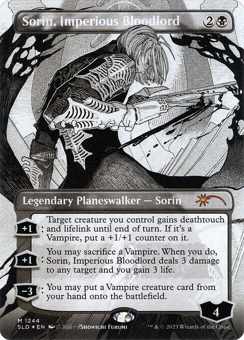 Sorin, Imperious Bloodlord (1244) [Secret Lair Drop] [Borderless]