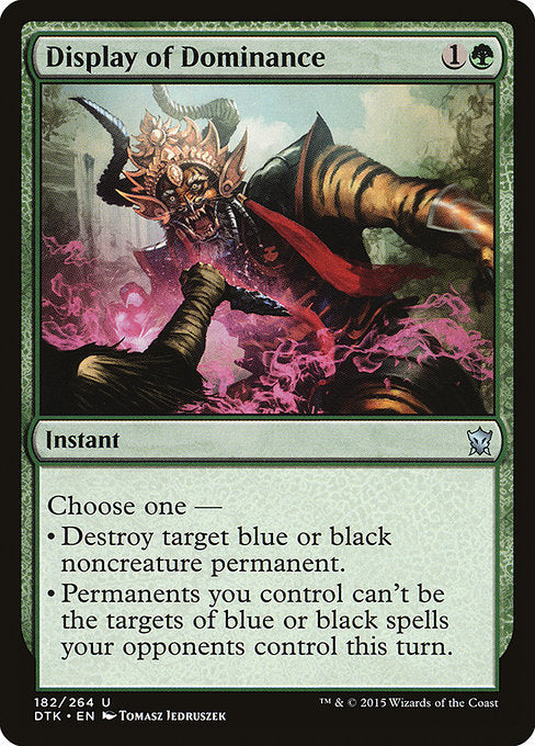 Display of Dominance (182) [Dragons of Tarkir]
