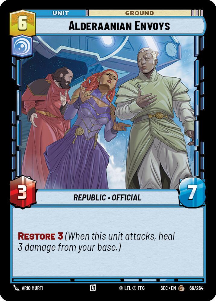 Alderaanian Envoys (66/264) [Secrets of Power]
