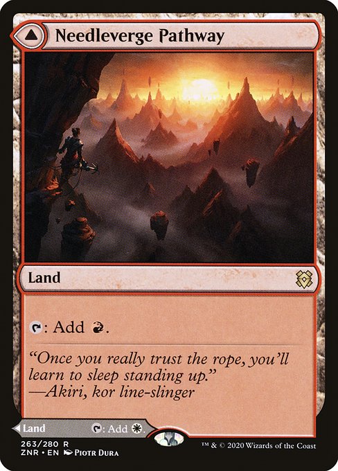 Needleverge Pathway // Pillarverge Pathway (263) [Zendikar Rising]