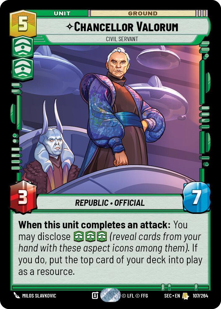 Chancellor Valorum - Civil Servant (107/264) [Secrets of Power]
