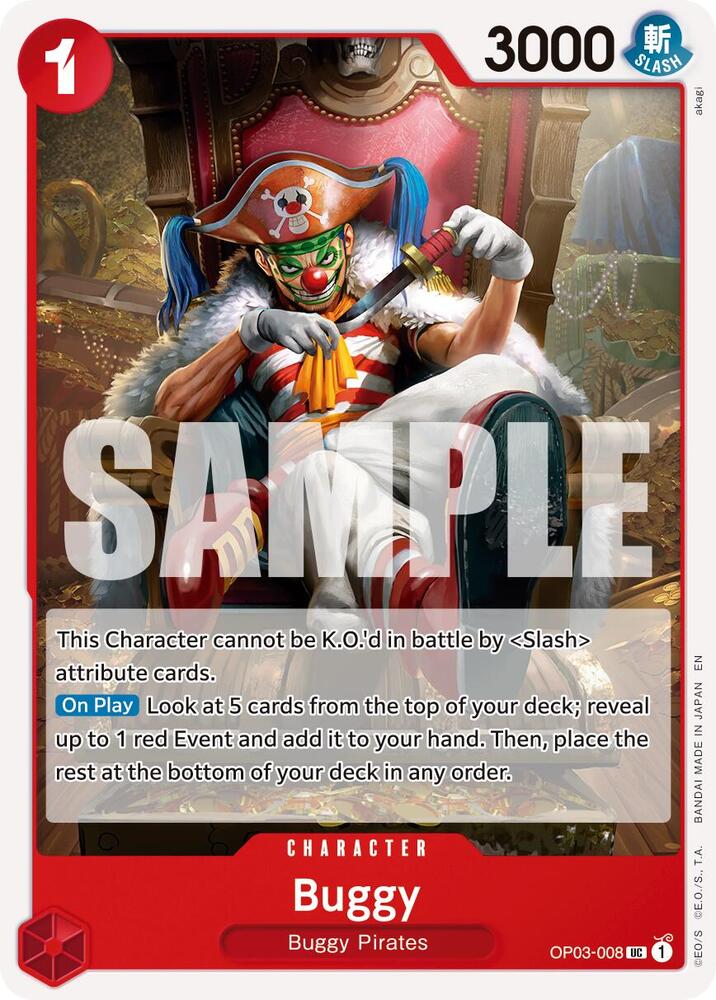 Buggy - OP03-008 (Reprint) [Premium Booster -The Best- Vol. 2]