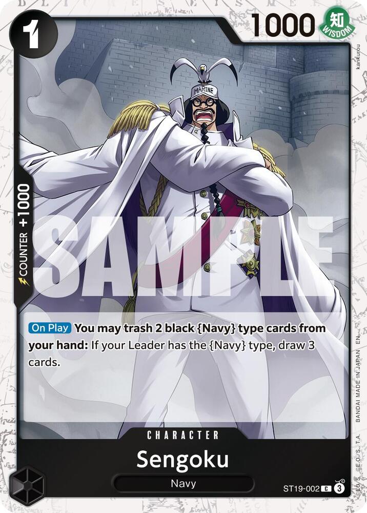Sengoku - ST19-002 (Pirate Foil) [Premium Booster -The Best- Vol. 2]
