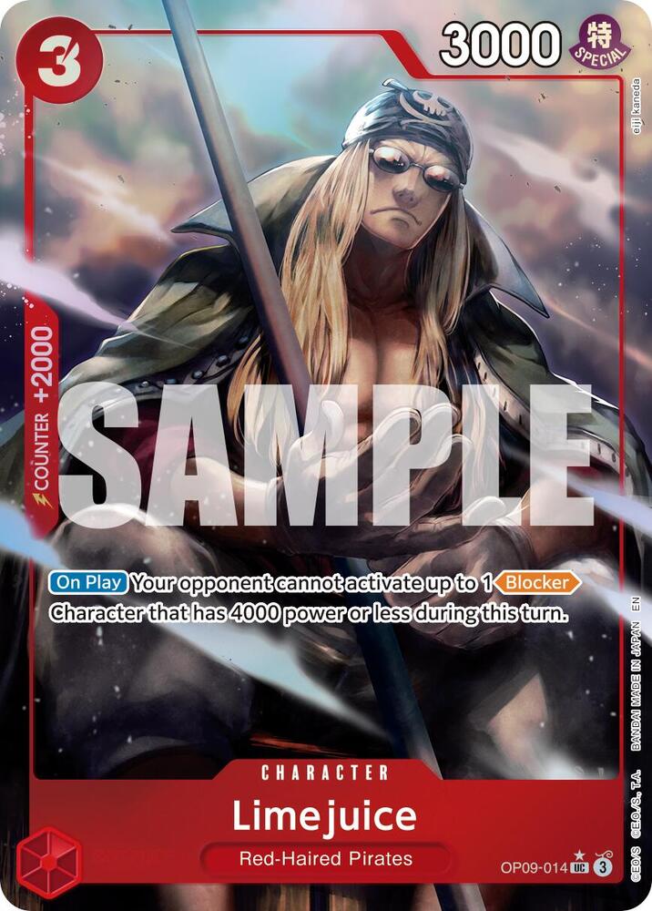Limejuice (Alternate Art) (OP09-014) [Premium Booster -The Best- Vol. 2]