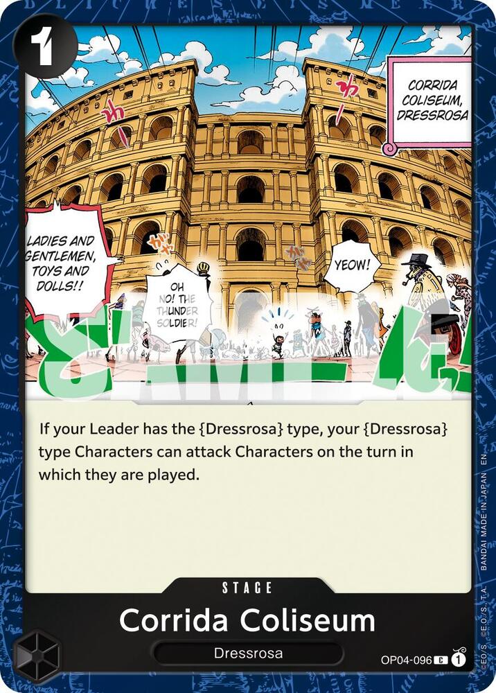 Corrida Coliseum (Pirate Foil) (OP04-096) [Premium Booster -The Best- Vol. 2]