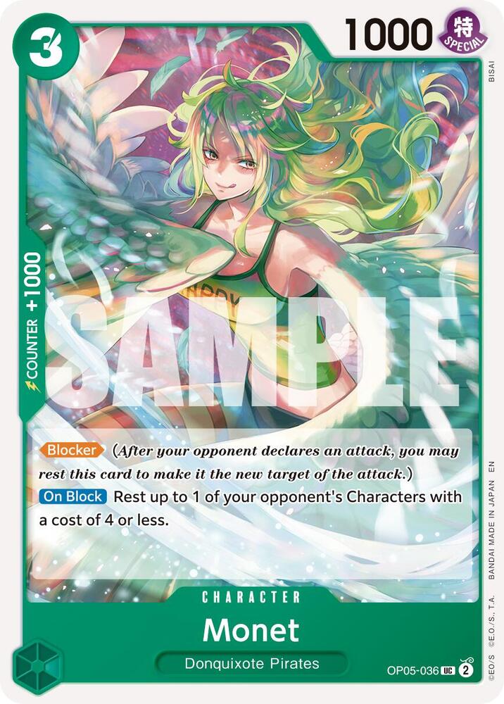 Monet (Reprint) (OP05-036) [Premium Booster -The Best- Vol. 2]