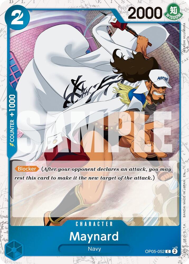 Maynard (Pirate Foil) (OP05-052) [Premium Booster -The Best- Vol. 2]