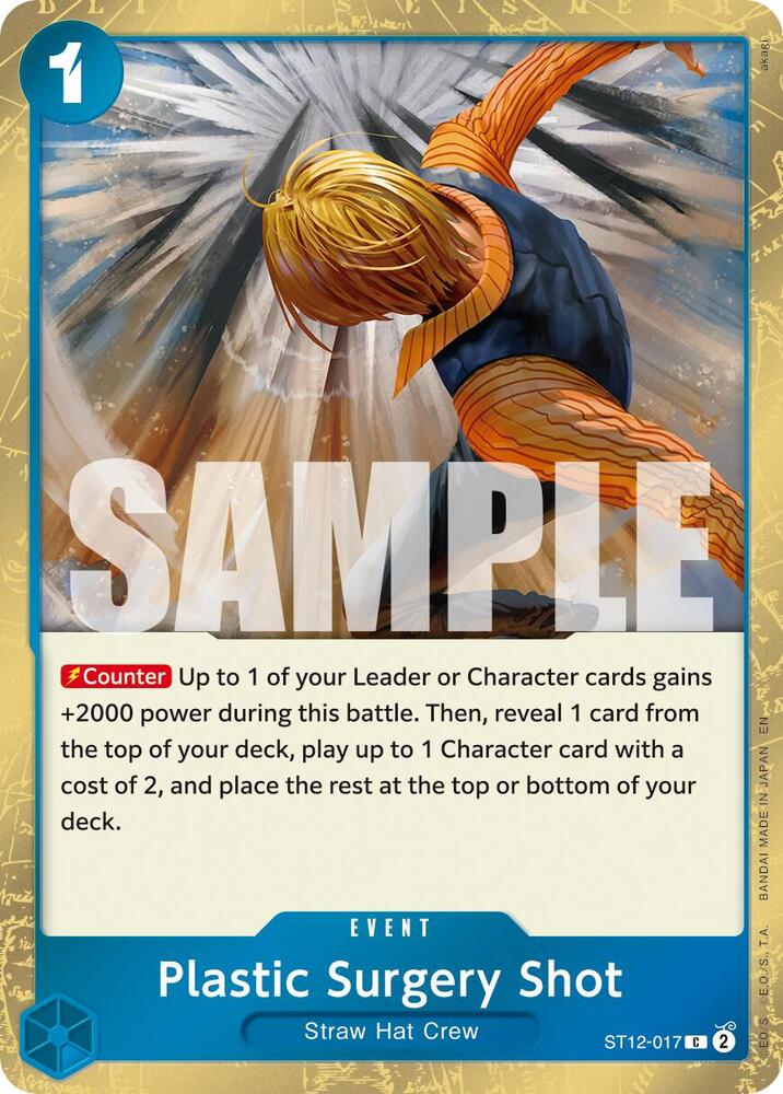 Plastic Surgery Shot - ST12-017 (Pirate Foil) [Premium Booster -The Best- Vol. 2]