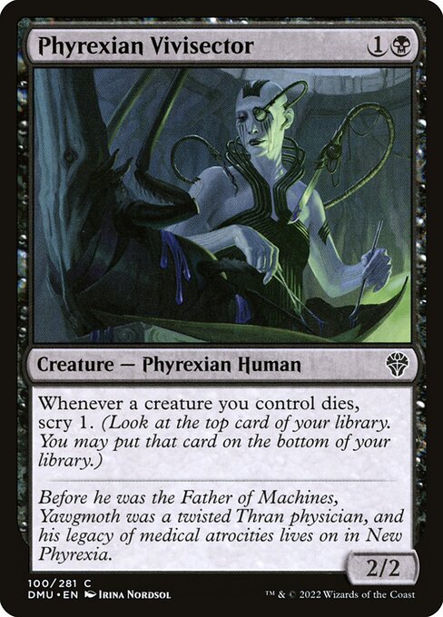 Phyrexian Vivisector (100) [Dominaria United]