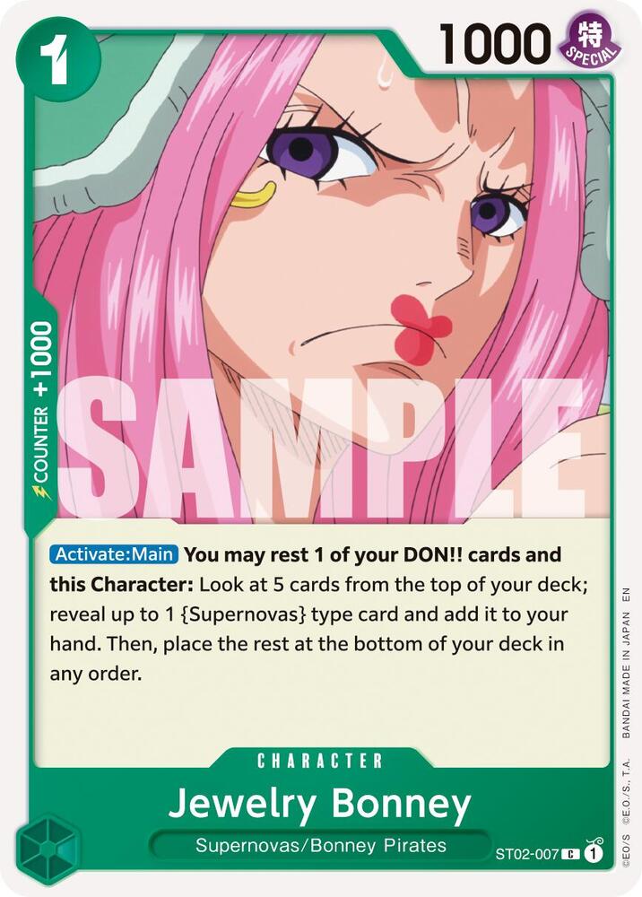 Jewelry Bonney - ST02-007 (Reprint) [Premium Booster -The Best- Vol. 2]