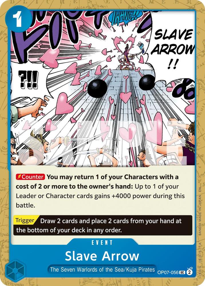 Slave Arrow (Reprint) (OP07-056) [Premium Booster -The Best- Vol. 2]