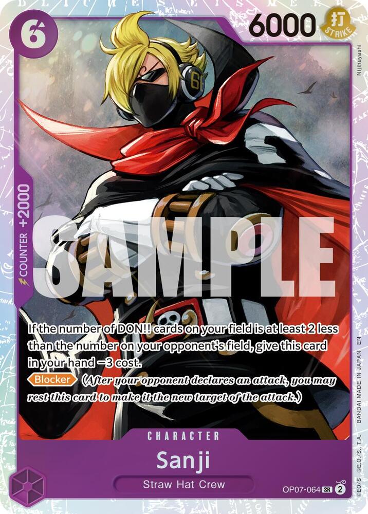 Sanji (Reprint) (OP07-064) [Premium Booster -The Best- Vol. 2]