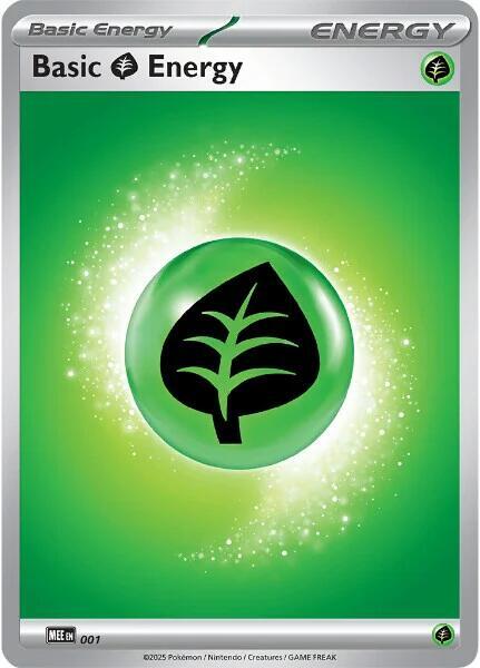 Basic Grass Energy - 001 [MEE: Mega Evolution Energies]
