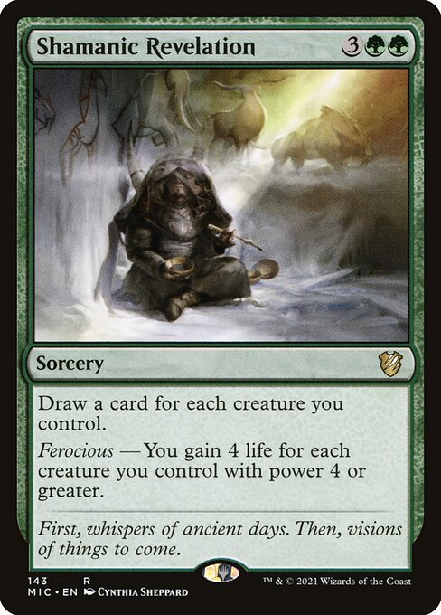 Shamanic Revelation (143) [Midnight Hunt Commander]