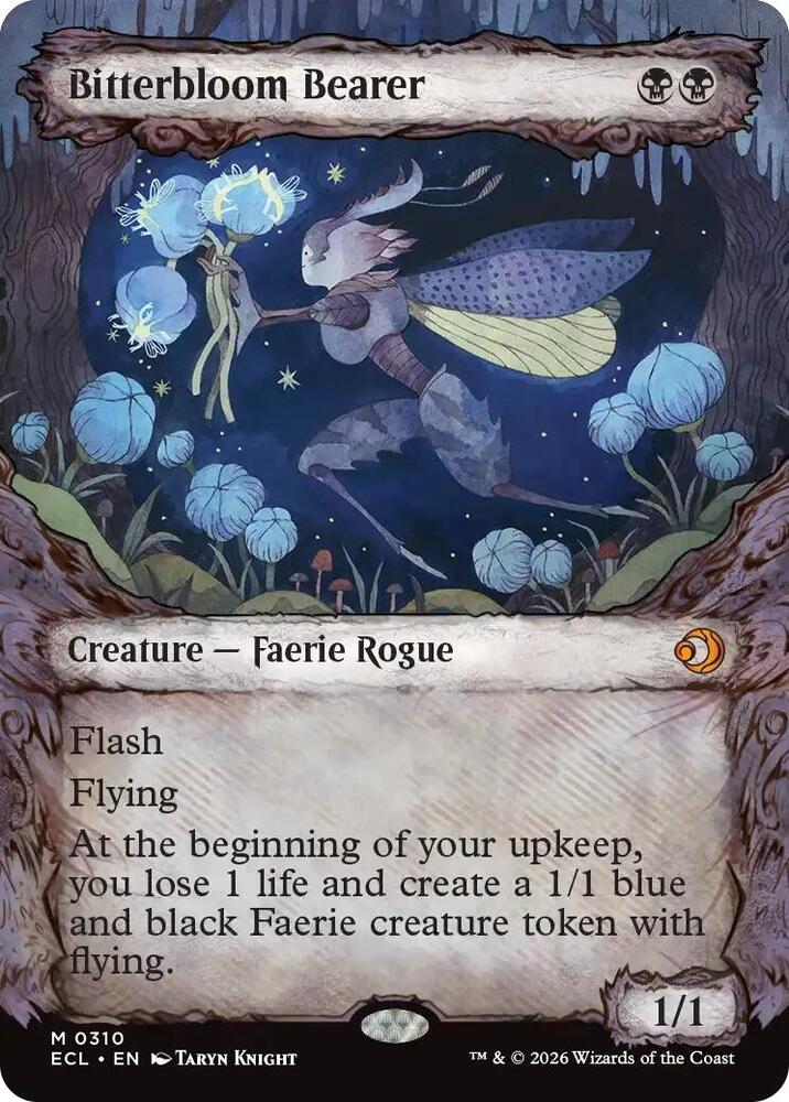 Bitterbloom Bearer (Showcase) (310) [Lorwyn Eclipsed]