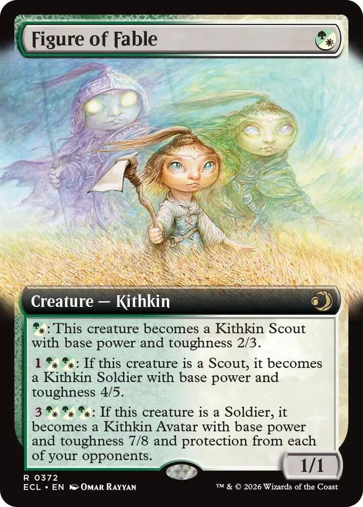 Figure of Fable (Extended Art) (372) [Lorwyn Eclipsed]