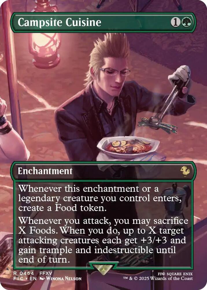 Campsite Cuisine (Borderless) (464) [Final Fantasy Commander]