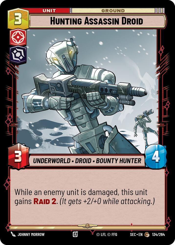 Hunting Assassin Droid (134/264) [Secrets of Power]