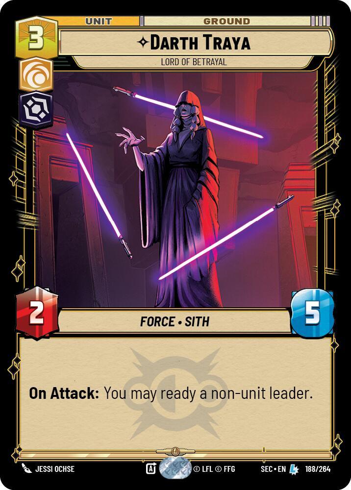 Darth Traya - Lord of Betrayal (188/264) [Secrets of Power]
