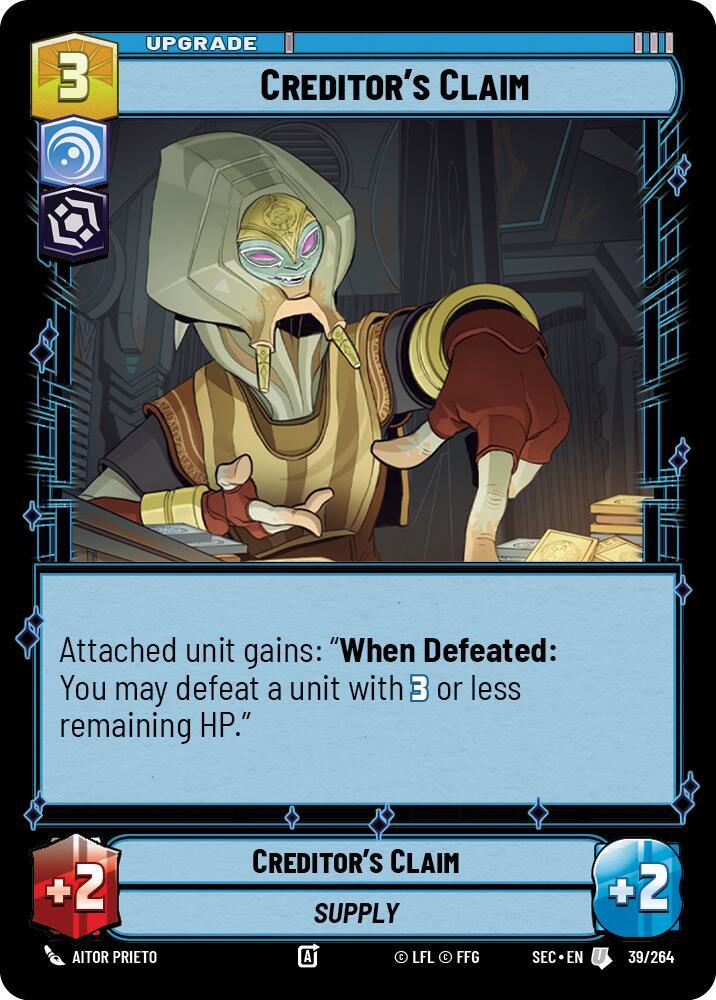 Creditor's Claim (39/264) [Secrets of Power]