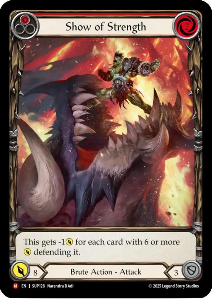 Show of Strength (Extended Art) (SUP128) [Super Slam]