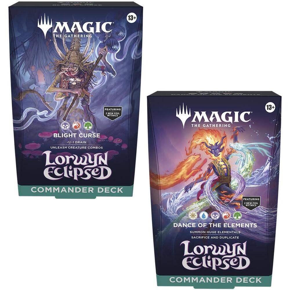 Lorwyn Eclipsed Commander Decks Set of 2