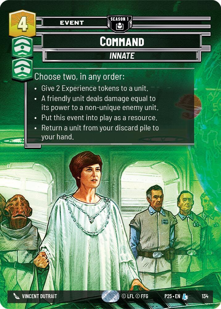 Command (134) [Sector and Regional Promos: Season 1]
