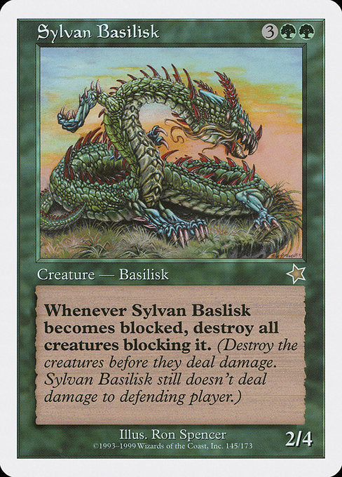 Sylvan Basilisk (145) [Starter 1999]