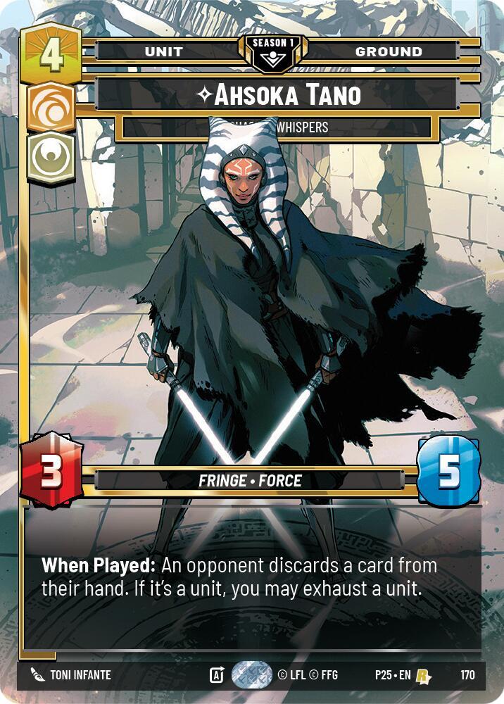 Ahsoka Tano - Chasing Whispers (170) [Sector and Regional Promos: Season 1]